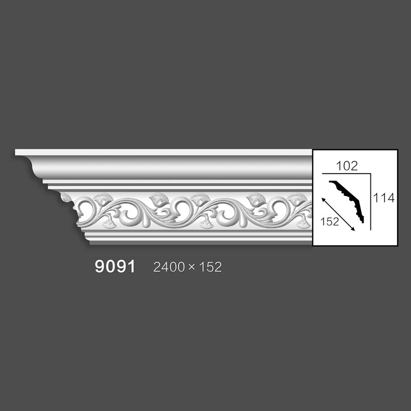 Carved Cornice 9091