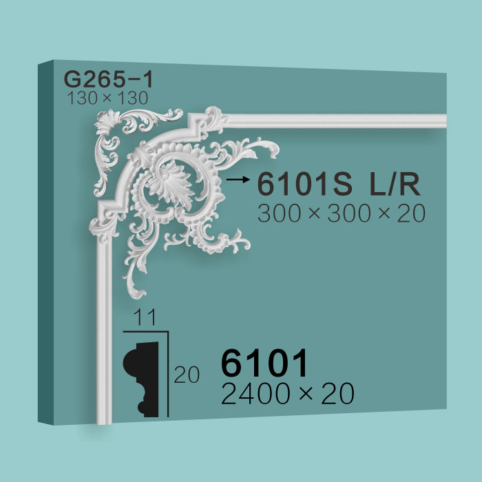 Moulding Corner 6101S L/R