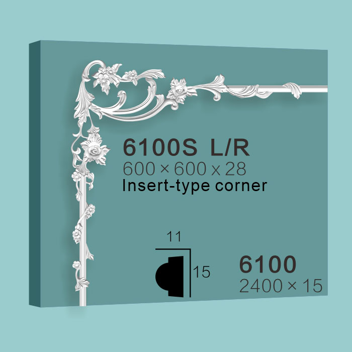 Moulding Corner 6100S L/R